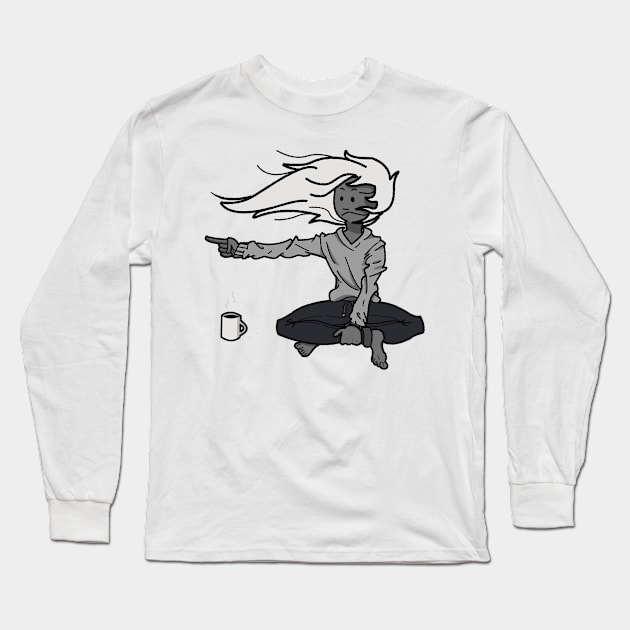 Adventure Time Style Girl Long Sleeve T-Shirt by Cakter